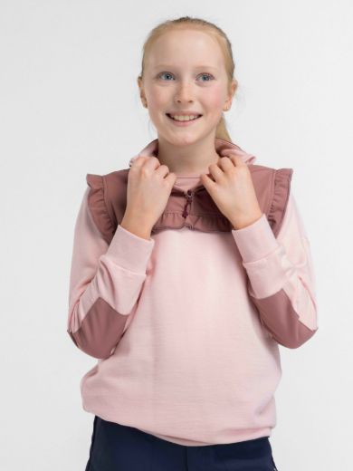 Bilde av WoolLand Moelv sweater brushed fleece RoseSmoke